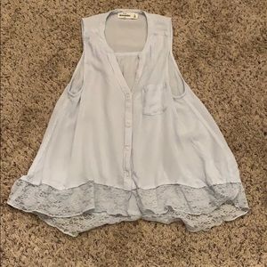 Abercrombie blouse/tank top size xL